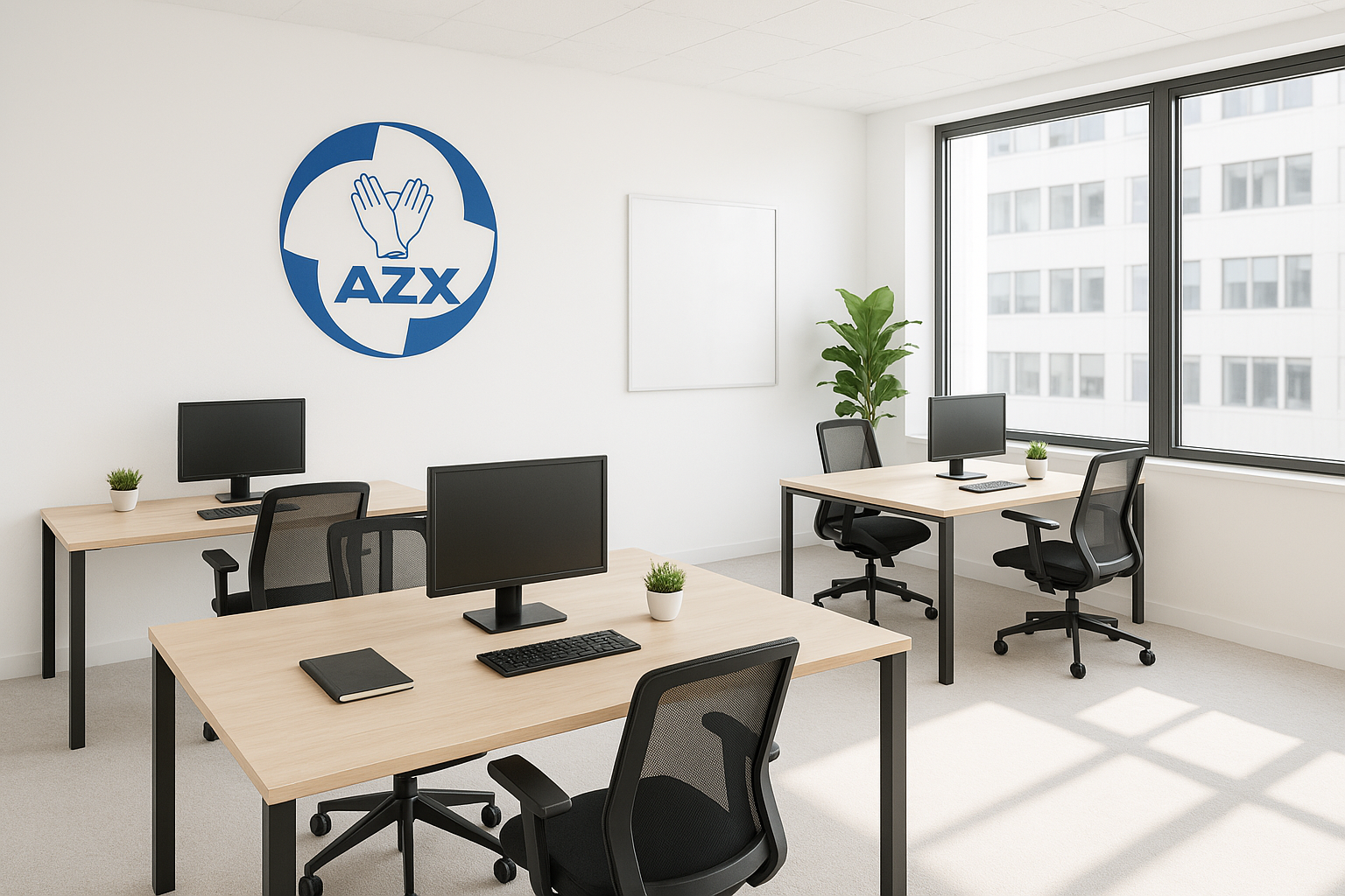 Living room after residential cleaning service in New York by AZX Services